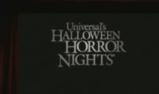 Universal studios haloween horror night 'LOBBY' commercial